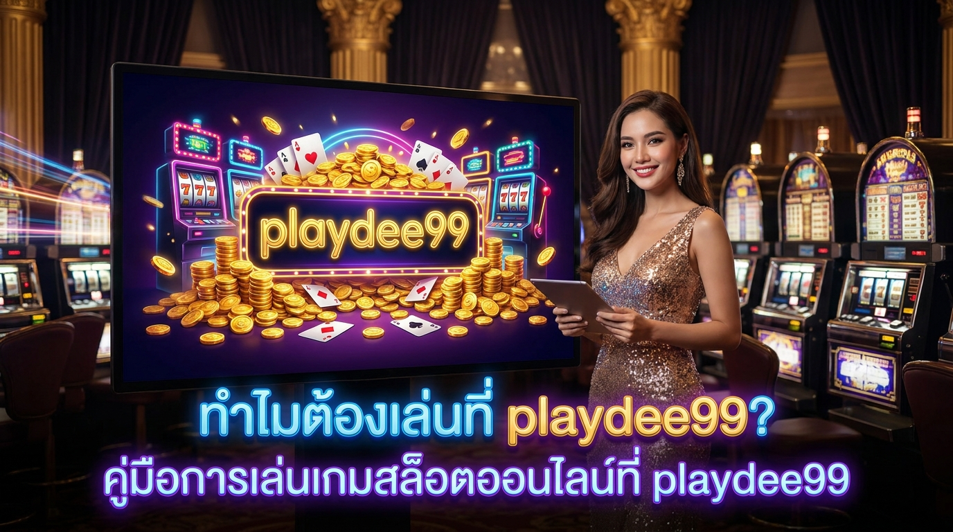 playdee99 เปิดตำราเซียนสล็อต วิธีเล่นให้ได้เงินจริง เริ่มต้นได้เลยวันนี้