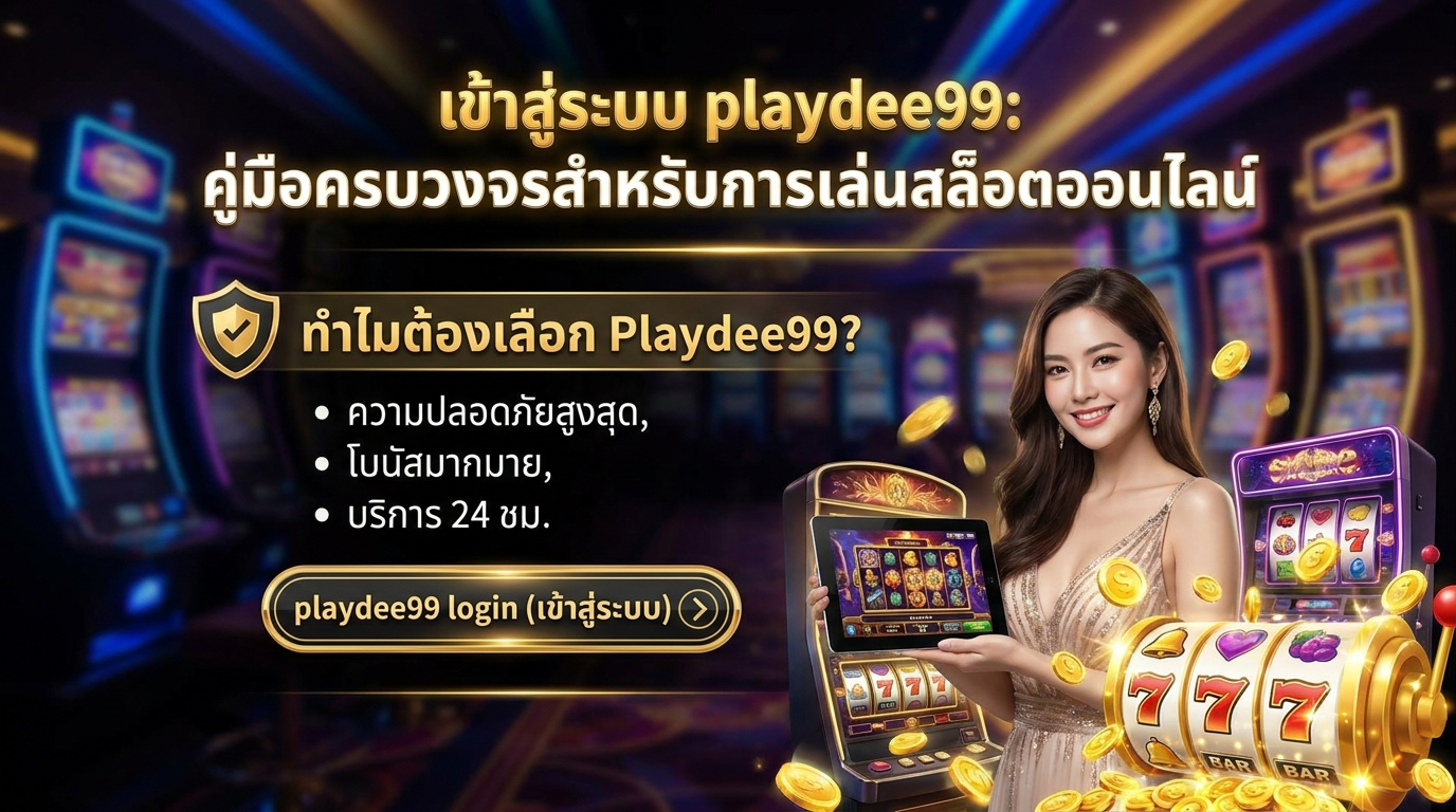 ทำไมต้องเลือกเล่นที่ playdee99