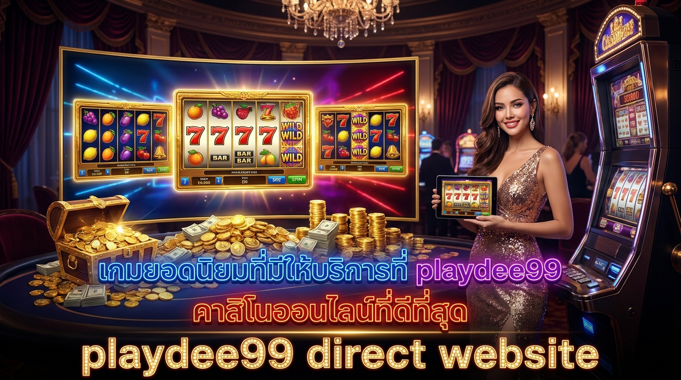 เกมยอดนิยมที่มีใน playdee99